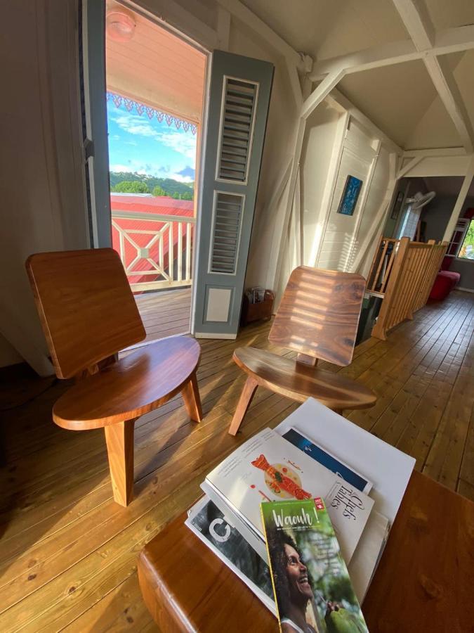 Habitation Baliache - Maison Creole Avec Jardin Privatif, Plage A 200M Десе Екстериор снимка