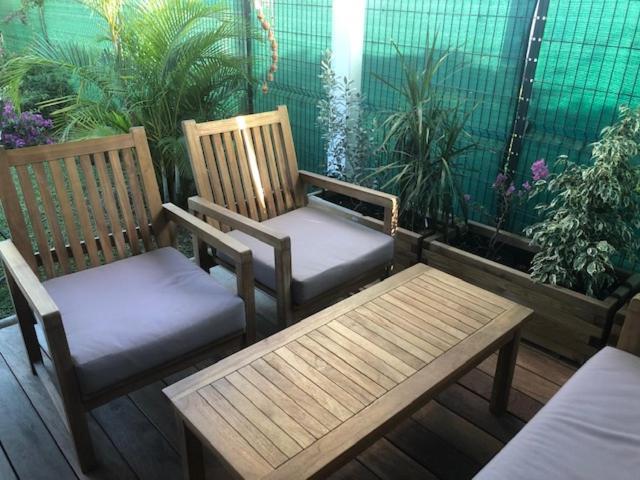 Habitation Baliache - Maison Creole Avec Jardin Privatif, Plage A 200M Десе Екстериор снимка